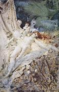 Anders Zorn kaelksnymf France oil painting artist